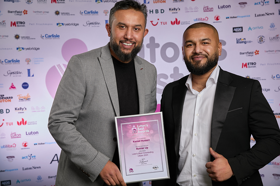 Kamal Hussain, Runner Up of the Luton’s Most Outstanding Citizen 2024 Award